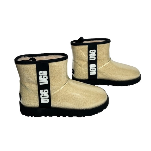 UGG Womens Classic Clear Mini Waterproof Ankle Boots - Picture 6 of 15